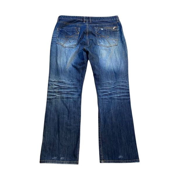 Kenneth Cole NY men’s straight leg blue Jeans Morni 36 x 30 - Picture 5 of 5